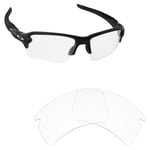 Hawkry Replacement Lenses for-Oakley Flak 2.0 XL HD Clear