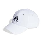 adidas IB3243 Bball Cap COT Hat Unisex Adult White/Black Taille OSFY
