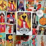Intéressant The Modern Witch Tarot Deck 78 Feuilles,Oracle Tarot,Modern Witch Tarot,Tarot, Jeux de Tarot Divinatoire (Anglais)