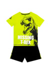 Missing T-Rex Dinosaur T-Shirt And Shorts Outfit Set