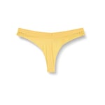 Triumph Women's Aura Spotlight High Leg String Underwear, Ochre, 18