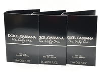 DOLCE&GABBANA THE ONLY ONE 3 X 1.5ml THE NEW EDP SAMPLES SPRAY
