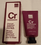 DR BOTANICALS Charcoal Superfood Mattifying Face Mask 30ml, New