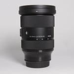 Sigma Used 24-70 f/2.8 Mirrorless DG DN Art L-Mount Lens