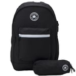 Converse All Star Backpack, Black, School, Travel, Hiking, with Case Included, 1