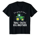 Youth I'm Going To Be A Trac-tastic Big Brother Tractor Promoted T-Shirt