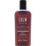 American Crew Hårvård Hair & Body 3-in-1 Chamomile + Pine Shampoo, Conditioner and Wash 250 ml