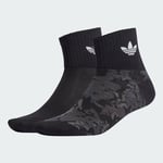 adidas Camo Ankle Socks 2 Pairs Unisex