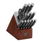 Henckels International Graphite 14 pc Knife Block Set, Silver