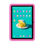Blackview Tab7 Kids Educational Touch Tablet - Dual Sim - Android 11-10.1 Inch Large Screen - 4G/LTE - 32GB, 3GB RAM - Long-Lasting Battery 6580mAh - Parental Control - Pink