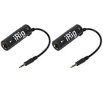 2X  Guitar Interface Converter Replacement Guitar for Phone / for   I3R4