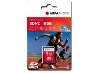 AgfaPhoto - Flash-minneskort - 8 GB - Class 10 - SDHC