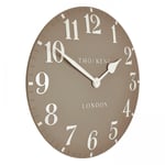Thomas Kent Arabic Clay Wall Clock 20 inch