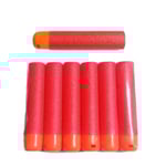 6 st Mega för Nerf 9,5 cm Röda Sniper Gevärs-pilar Kulor Mega Skum Fyllningspilar BigBY