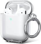 ULAK for Airpods 2 & 1 Case Clear Soft TPU Airpod 1 & 2Nd Generation Protective