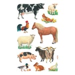 Etikett AVERY dekor husdyr (3)