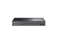 TP-Link Omada SG3210X-M2, Håndtert, L2+, 2.5G Ethernet (100/1000/2500), Rack-montering, 1U
