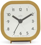 Acctim Remi Analogue Alarm Clock - Mustard