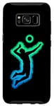 Coque pour Galaxy S8 Volley-ball Volleyball Enfant Homme