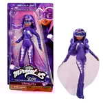 Bandai - Miraculous Ladybug - Poupée articulée Miraculous - Ubiquity - Costume Effet Vinyle - Licence Officielle - Poupée Mannequin 26 cm - Jouet Enfant 4 Ans et + - P50158