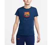 FC Barcelona W träningst-shirt Dam BLUE VOID XS