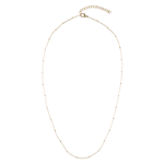 DARK Dot Chain Necklace Gold 55cm