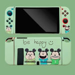 Happy Mickey - Étui De Protection Disney Mickey Stitch En Tpu Pour Nintendo Switch, Boîtier Fendu, Accessoires Pour Console Ns