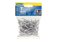 Rapid 5000380, Gjuten Aluminium, Stål, Rostfritt Stål, Rp10 , Rp40, Rp60, Rp100, 4,8 Mm, 10 Mm, 15 Mm