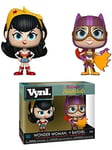 Funko! - Vynl: DC Bombshells - Wonder Woman ja Batgirl 2Pack keräilyfiguuri - Figuuri