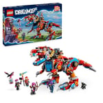 LEGO DREAMZzz Le Robot Dinosaure C-Rex de Cooper - Ptérodactyle à Construire et Transformer - Figurine de T. Rex pour Garçons et Filles - Cadeau Créatif pour Enfants de 9 Ans et Plus 71484