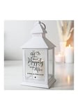 The Personalised Memento Company Personalised Happily Ever After Lantern