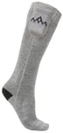 HeatX Heated Everyday Socks M - 40-42 Grå varmesokker, oppladbare