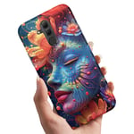 Huawei Mate 20 Lite - Cover/Mobilcover Psychedelic
