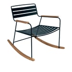 Fermob - Surprising Rocking Chair - Acapulco Blue - Fåtöljer utomhus - Metall