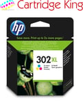 Genuine HP 302XL Colour ink cartridge for Officejet 4650 All-in-One Printer - F6