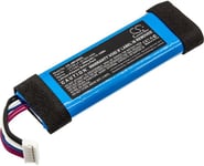 Kompatibelt med JBL Flip Essential, 3.7V, 3000 mAh