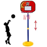 New 2020 Basketball Hoop And Stand for Kids, Child Portable Backboard for Outdoor Indoor Ball Games, Height Adjustable Portable Basketball Hoop System, Family Game