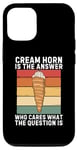 iPhone 14 Cream Horn Is The Answer Who Cares What The Question Is Case