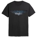 PCMerch Top Gun: Maverick - Movie Logo Men T-Shirt Black (S)