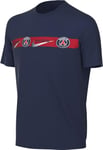 Nike Unisex Kids Shirt PSG U NK Repeat Tee, Midnight Navy, FD1104-410, M