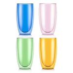 Bodum 4 st glas PAVINA 0.45 L