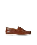 KG Kurt Geiger Mens Leather Venice Boat Shoes - Tan Leather (archived) - Size UK 12