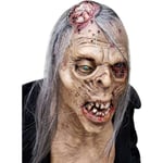 Skräck The Walking Dead Zombie Mask Läskig Halloween Kostym Skräck Blodig Vuxen Halloween Dekoration Rekvisita
