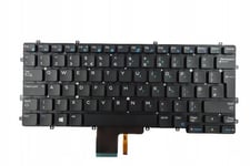 GENUINE Keyboard BACKLIT UK ENGLISH Dell Latitude 7370 XPS 9250  NSK-LZABC 8T5PP