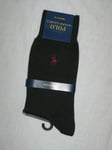 BNWT RALPH LAUREN POLO Mercerised Cotton Trouser Socks Hunter Green  Size 6 - 8