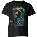 Transformers Bumble Bee Tech Kids' T-Shirt - Black - 3-4 Years