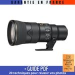 Nikon AF-S NIKKOR 500mm f/5.6E PF ED VR + Guide PDF ""20 TECHNIQUES POUR RÉUSSIR VOS PHOTOS