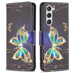 Samsung Galaxy S23 etui - Smykker sommerfugl
