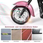 6 V elmotorcykel Batteridriven motorcykel med musik 91 x 48 x 64 cm Rosa