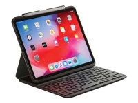 XCEED CoverKey - Tangentbord och foliefodral - trådlös - hela norden - svart - för Apple 11-inch iPad Pro (1:a generation)